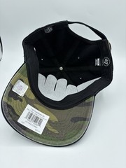 &rsquo;47 Los Angeles Rams Clean Up Black Camo Adjustable Strap Hat Dad Cap