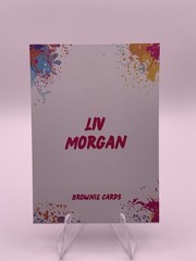 Liv Morgan CUSTOM WWE Card ACEO Paint Splatter Design