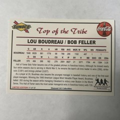 2001 Sunoco/Coca-Cola Dream Team – Bob Feller, Lou Boudreau #11