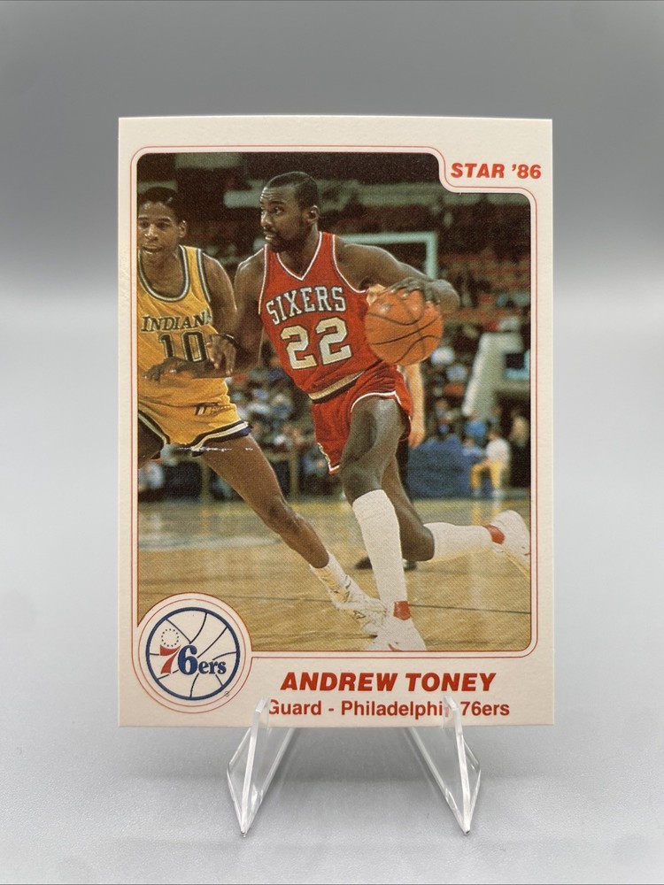 1985-86 Star Andrew Toney #8 Philadelphia 76&rsquo;ers
