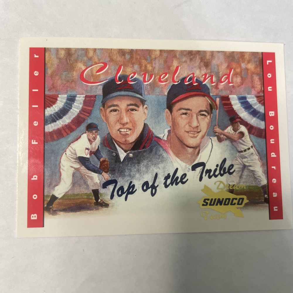 2001 Sunoco/Coca-Cola Dream Team – Bob Feller, Lou Boudreau #11