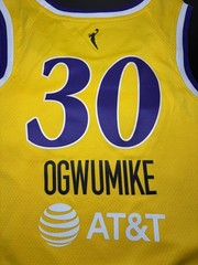 Nike x Los Angeles Sparks WNBA Obwumike #30 Rebel Edition Jersey Women’s Size M