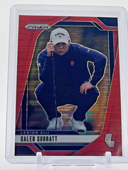 2025 Panini Prizm LIV Golf – Caleb Surratt #14 – Red Pulsar – 051/299
