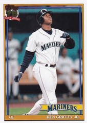 KEN GRIFFEY JR TOPPS 1991 35TH ANNIVERSARY RETRO MARINERS #T91-45 2026 26 S1