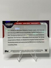 The Rock / John Cena / Travis Scott PR55211 – 2025 Topps Now WWE #27