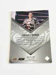 Hikaru Shida 2026 Upper Deck Allure AEW Base Card # 61