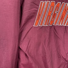 Vintage Virginia Tech Hokies Logo 7 Jacket Adult XL Puffer 90s Korea
