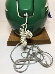 VTG 80s Philadelphia Eagles NFL Helmet Phone Telephone Kelly Green Riddell READ