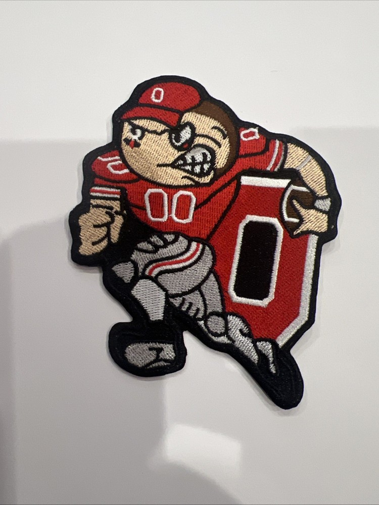 Ohio State Buckeyes 4.5”X3.5” Embroidered Iron on Patch New