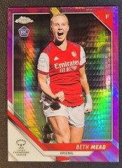 2021-22 Topps Chrome UEFA Women&rsquo;s CL – Beth Mead Rookie /150 Pink