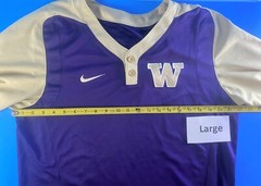 Washington Huskies Baseball Warmup Jerseys Nike Official 2016 Team Issued Worn