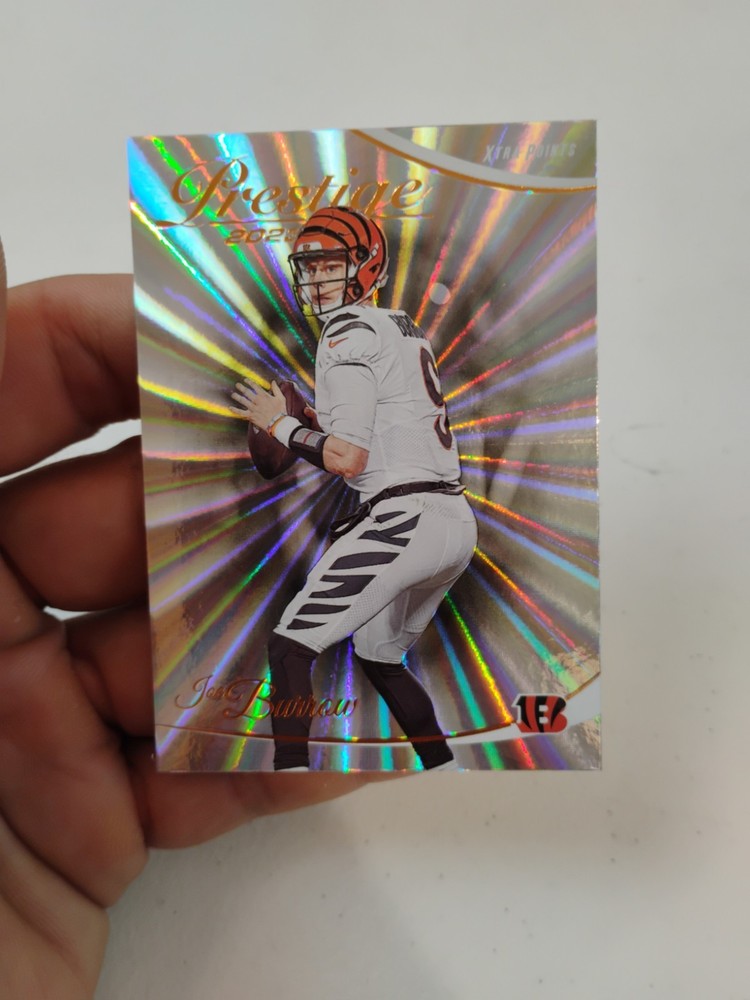 2023 Panini Prestige #61 Joe Burrow Xtra Points Sunburst Bengals