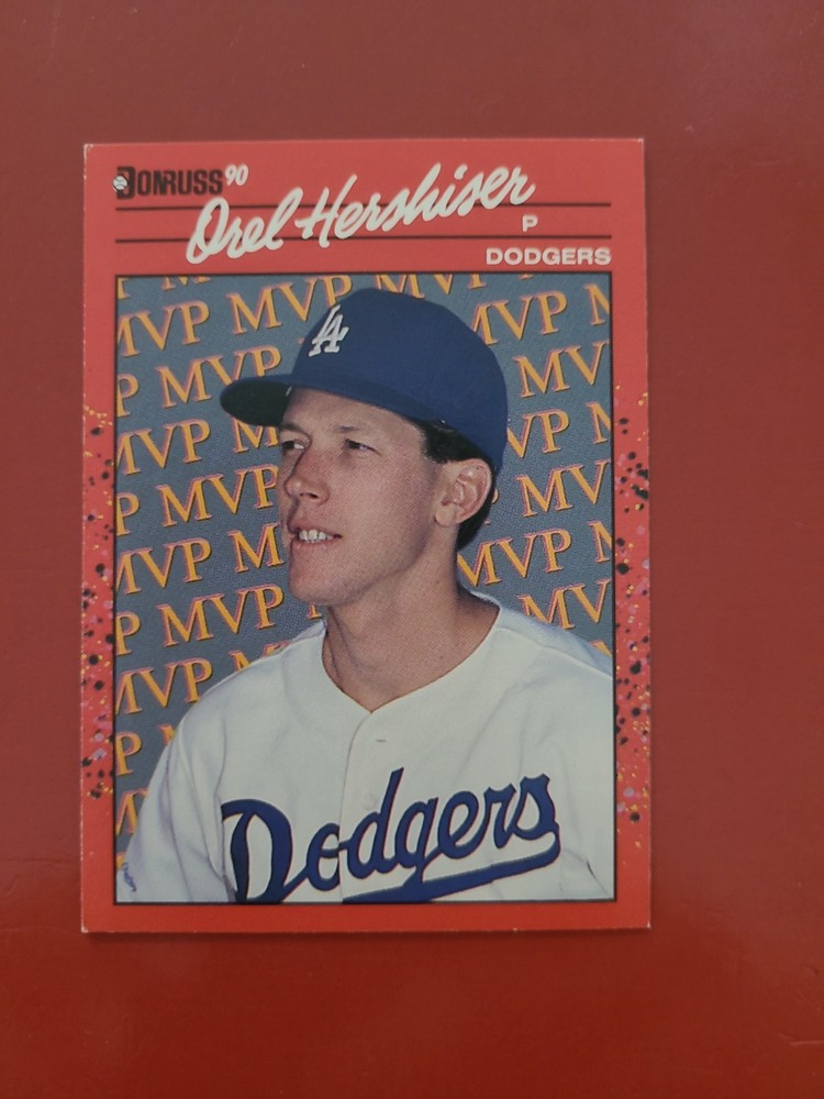 1990 Donruss – Bonus Mvp Orel Hershiser #BC-5 Los Angeles Dodgers