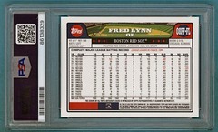 2023 Topps Archives Fred Lynn Fan Favorites Autograph #08FFFL PSA 10! POP 2!