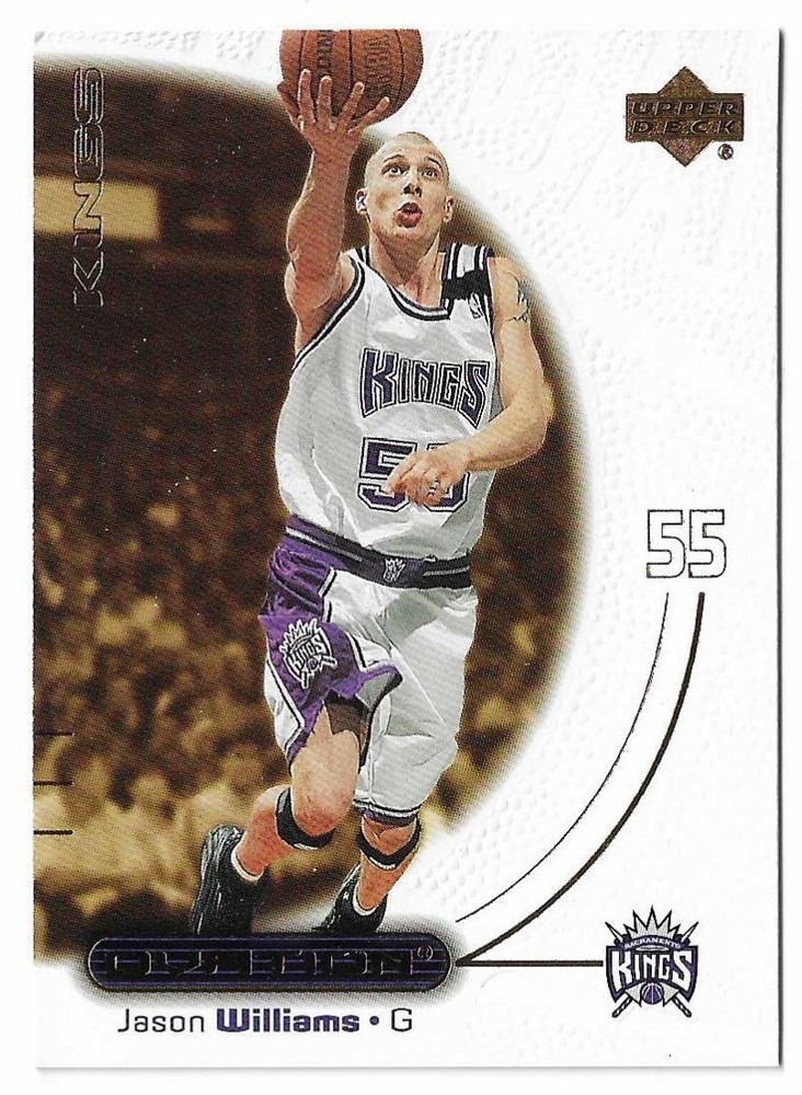 2000-01 Upper Deck Ovation Basketball Jason Williams Card #47 Sacramento Kings