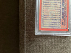 1991 Topps Desert Shield #545 Dale Murphy PSA 9 Mint