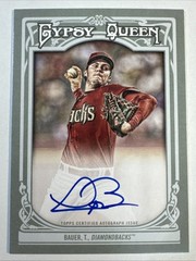2013 Topps Gypsy Queen Trevor Bauer Auto Autograph #GQA-TB