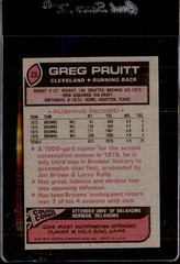 1977 Topps Greg Pruitt #25