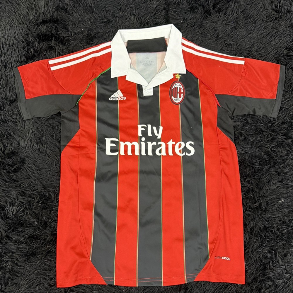 AC Milan 12/13 Home Fans Version Riccardo Montolivo Soccer Jersey