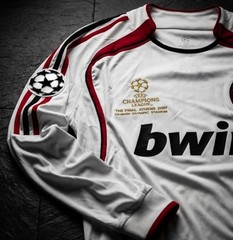 AC Milan 2006-2007 Kaka #22 White Away Long Sleeve Final Soccer Jersey