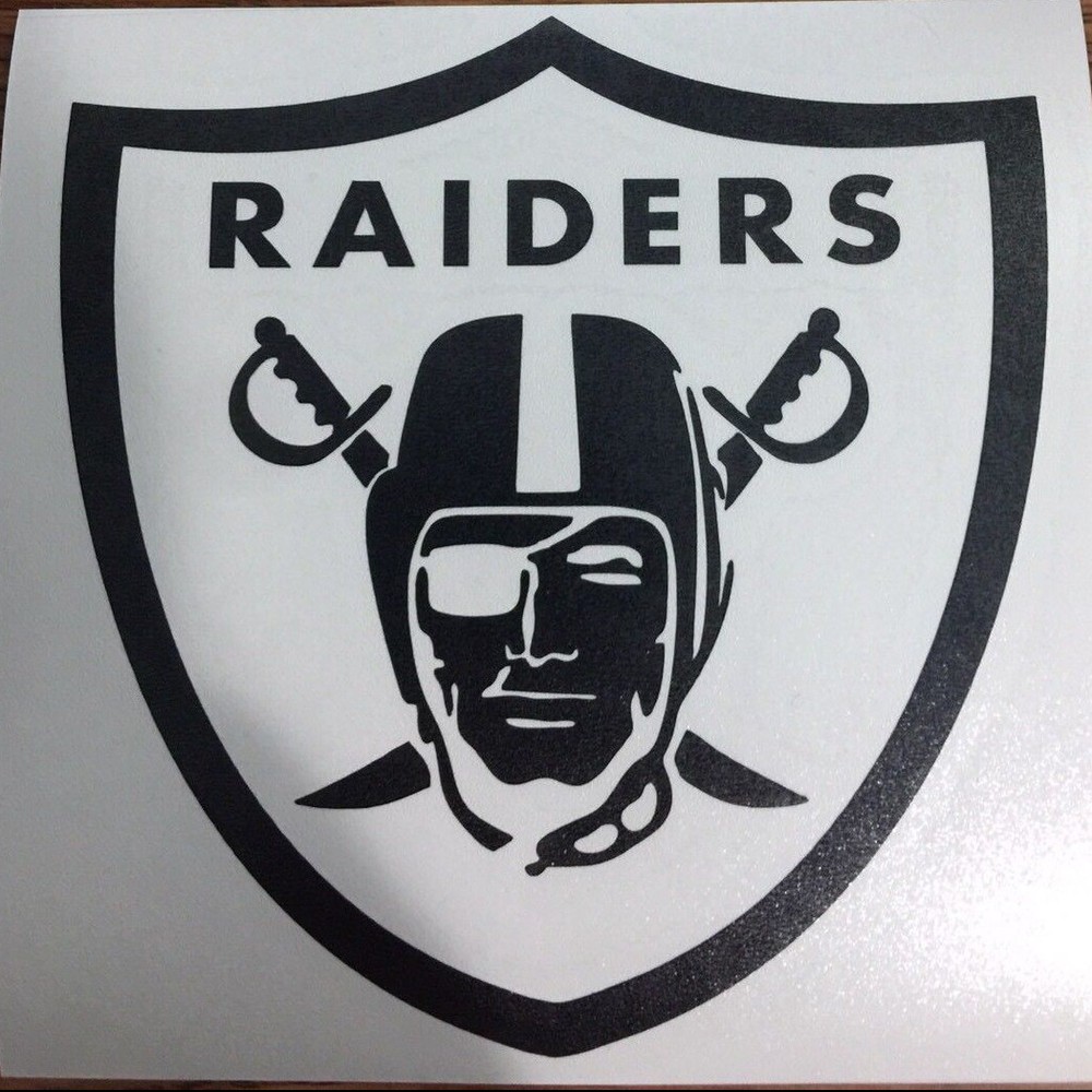 Raiders Vinyl Decal Sticker Football for Car Truck Logo NFL FOOTBALL