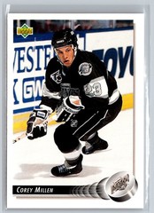 1992-93 Upper Deck #48 Corey Millen Los Angeles Kings
