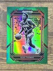 2023 Panini Prizm Isiah Thomas Indiana Lot (6) – Silver Green Purple Orange Ice