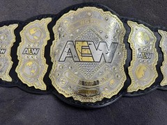 AEW World Wrestling Championship Title Adult Size Belts Heavyweight Belt 2MM NEW