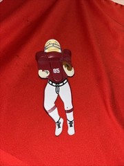 Plastic Page- Paper Clip -Trey McBride #85 Cardinals – Helmet Is Dirty.