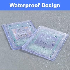 50Pack 3&Prime;x4&Prime; Topload Card Holder 35PT Hard Plastic Card Sleeves Trading Cards