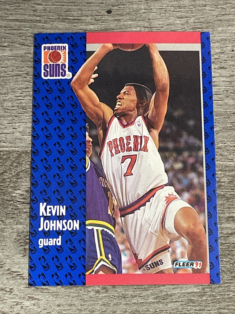 Kevin Johnson 1991-92 Fleer Suns #161 *L27*
