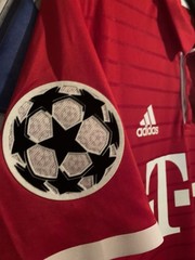 Bayern Munich 2016/2017 Home UCL Jersey Adizero Size M #LEWANDOWSKI