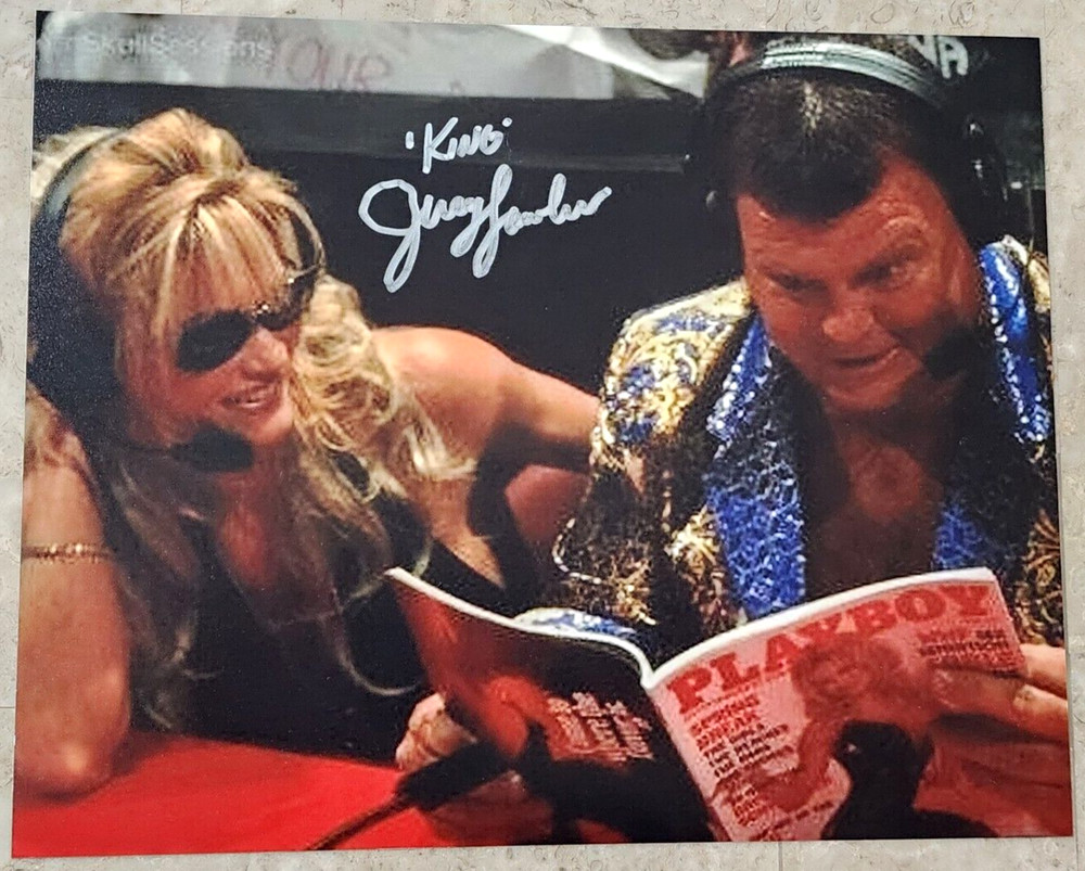 Jerry The King Lawler SIGNED 8×10 Autograph Wrestling Photo – WWE WWF AWA HOF