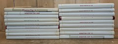 Lot of 18 NASCAR Winston Cup Yearbooks 73,76,77,79,80,82,83,85,91-99,01