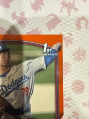 2023 Bowman Draft Wyatt Crowell /25 SSP Orange #BD-63 Los Angeles Dodgers