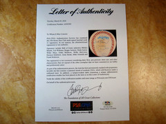 500 HR CLUB MANTLE WILLIAMS MAYS AARON (11) SIGNED AUTOGRAPHED MLB BALL PSA/LOA