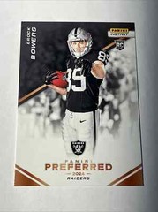Brock Bowers RC 2024 Panini Instant NFL Preferred #TP-28 from 32-card Rookie Set