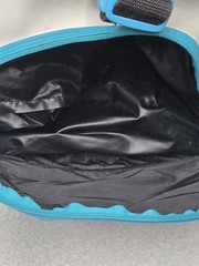 Vintage 90s Charlotte Hornets NBA Basketball Duffle Gym Bag Teal/Black/White