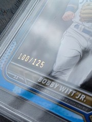 PSA 10 Gem Mint 2022 Bowman Paper Prospects #BP146 Bobby Witt Jr. Blue 100/125