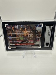 2025 Topps Now WWE John Cena, the Rock, Travis Scott #27 SGC 10
