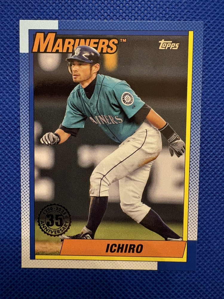 2025 Topps #T90-36 Ichiro 1990 Topps Baseball 35th Anniversary Mariners HOF