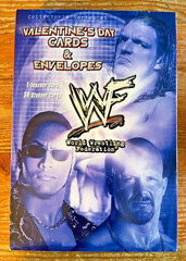 Vintage WWF Wrestling Valentine Cards New Deadstock Unopened WWE 2000 NIB NOS