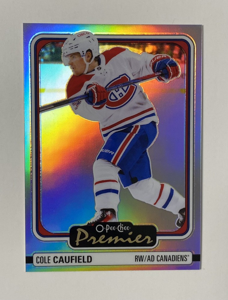 2024-25 UD OPC Platinum PREMIER COLE CAUFIELD OP7