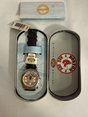 Vintage Boston Red Sox Watch MLB Baseball Mens Fossil 90s Works Limited Edition