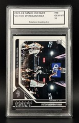 Victor Wembanyama Rookie Graded Gem Mint 10 2023 Panini NBA – Only 5530 Printed