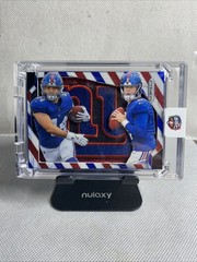 NY Giants – Dart & Skattebo – Custom Art Card 1/1 Handmade