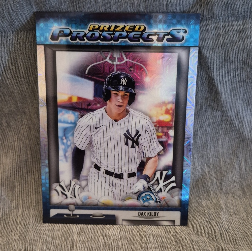 topps dax kilby new york yankees prized prospects Mojo insert PP-12
