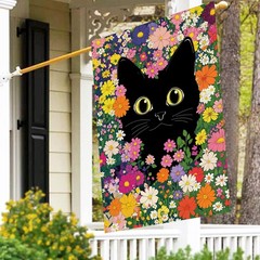 Baccessor Spring Summer Cat House Size(28 x 40 Inch), Funny Black