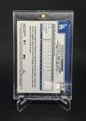 Topps Gilded Chrome Auto Rose Gold #CGA-YY Yoshinobu Yamamoto Auto