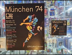 FIFA World Cup Munich 74+ Argentina 78 Panini Complete Set Reprint.